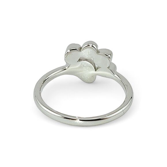 Sterling Silver 925 Dog Paw Ring - Picture 3 of 5